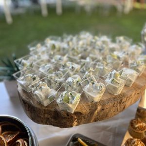 Food in mini containers